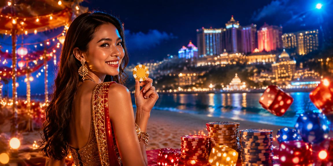 Suasana hiburan permainan dadu bergaya Malaysia di Genting Highlands